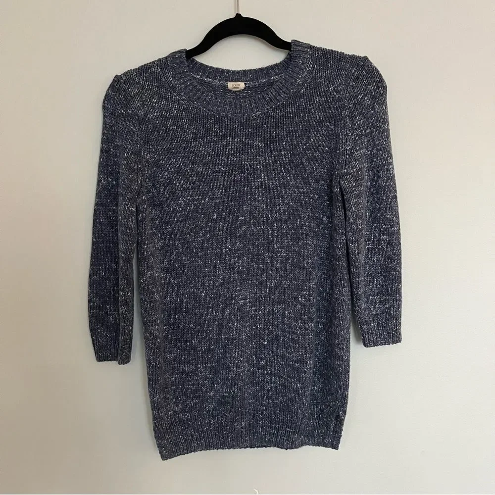 J.Crew Factory Store Women Blue Pullover Sweater S